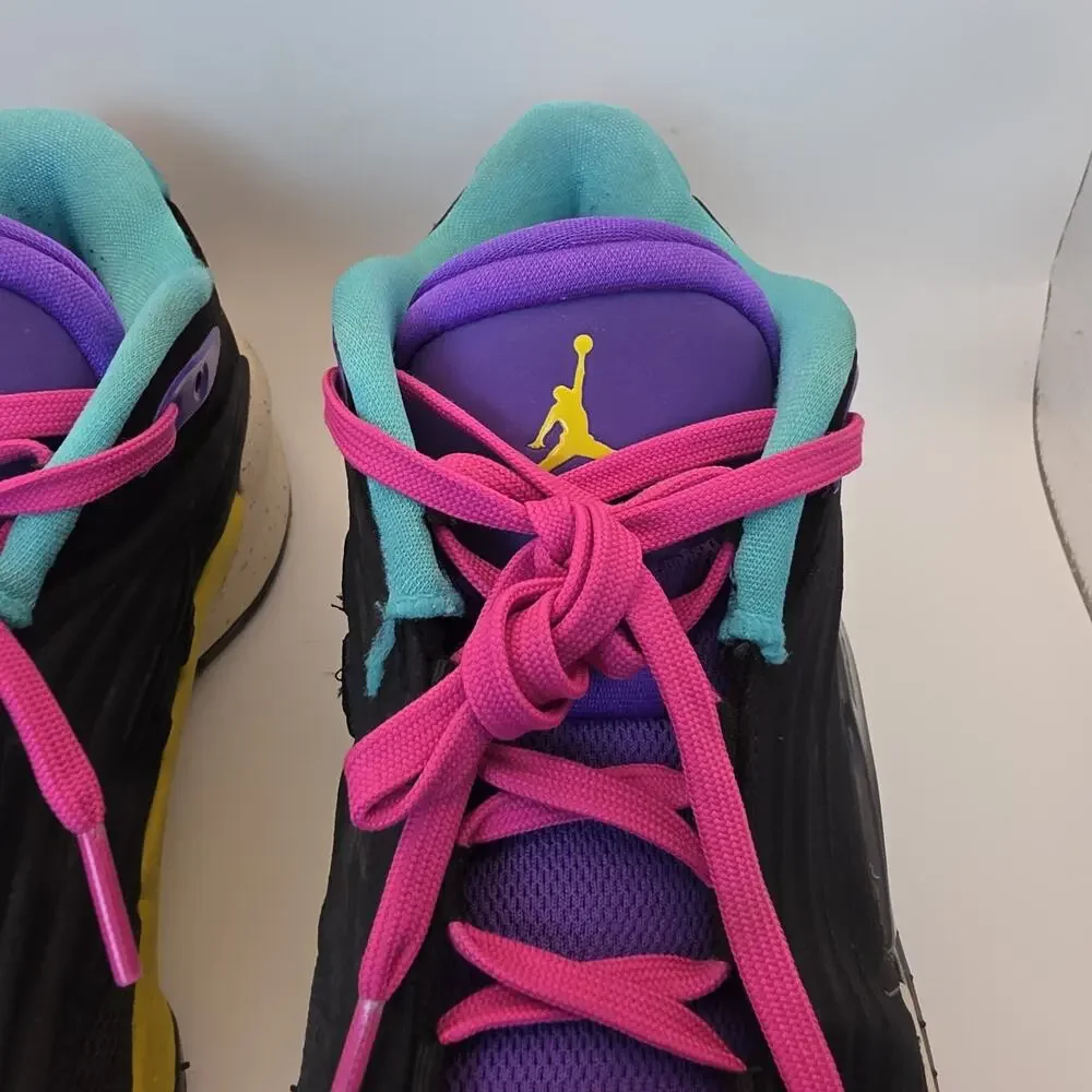Jordan Luka 3 FQ1284-002 Men's Size 9 Black Pink Purple Basketball Shoes